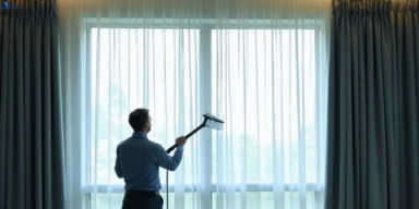 Commercial drapes cleaning service mount-nathan hotels offices